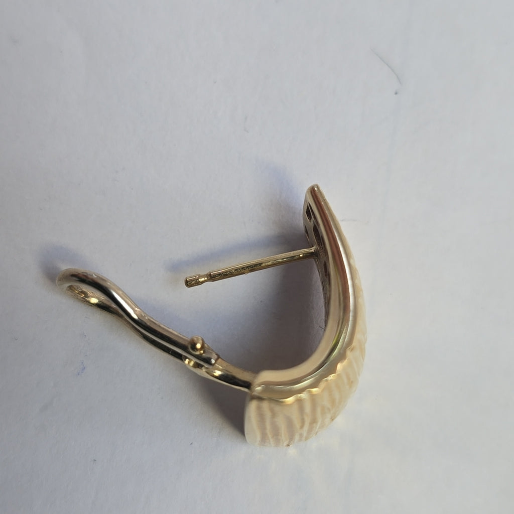 ARETES PAR ORO 14 K 6.2 GRMS (SEMINUEVO)