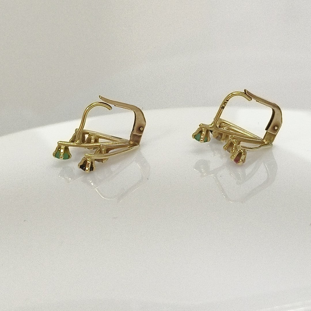 ARETES PAR ORO 10 K 2.1 GRMS (SEMINUEVO)