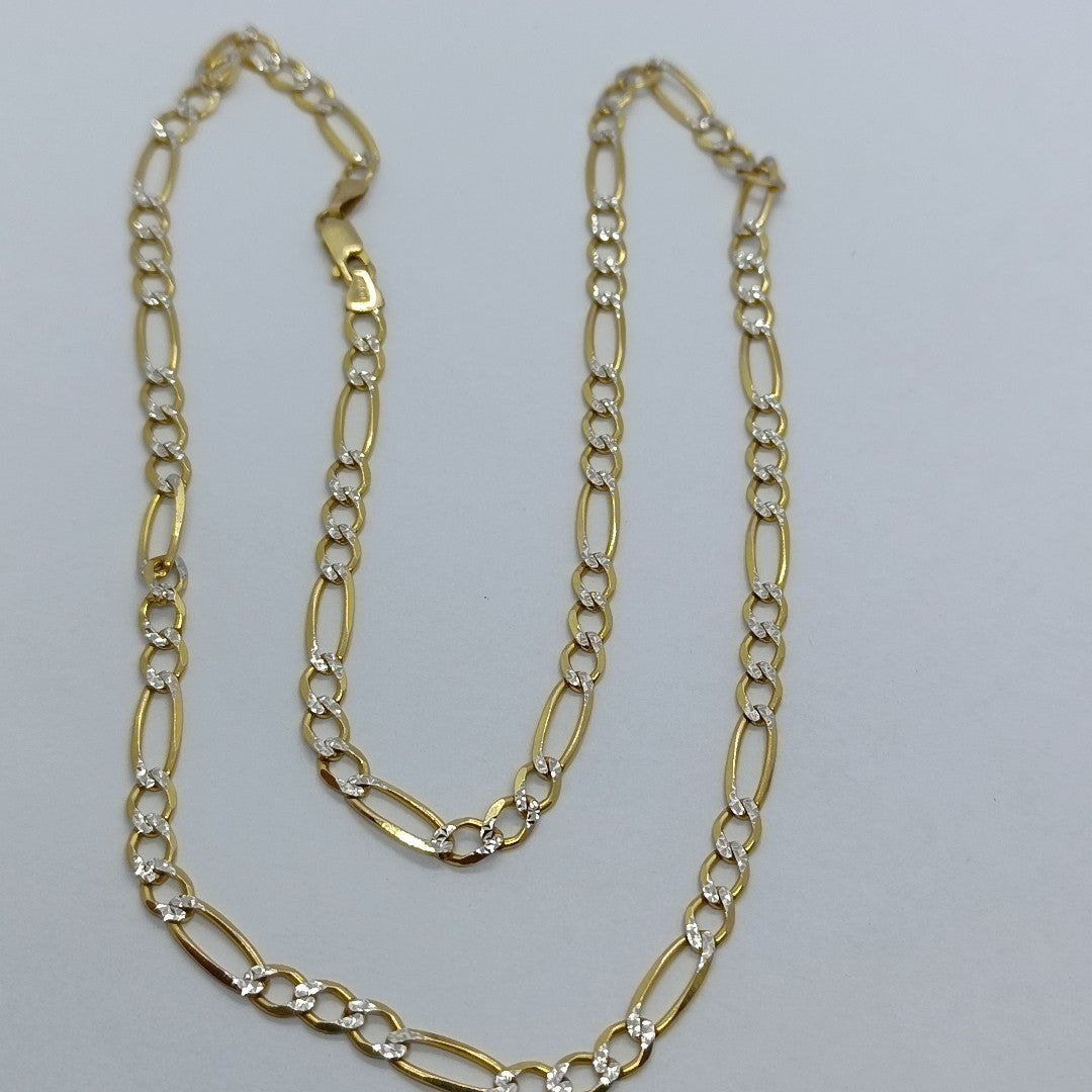 CADENA ORO, RODIADO 10 K 15.7 GRMS (SEMINUEVO)