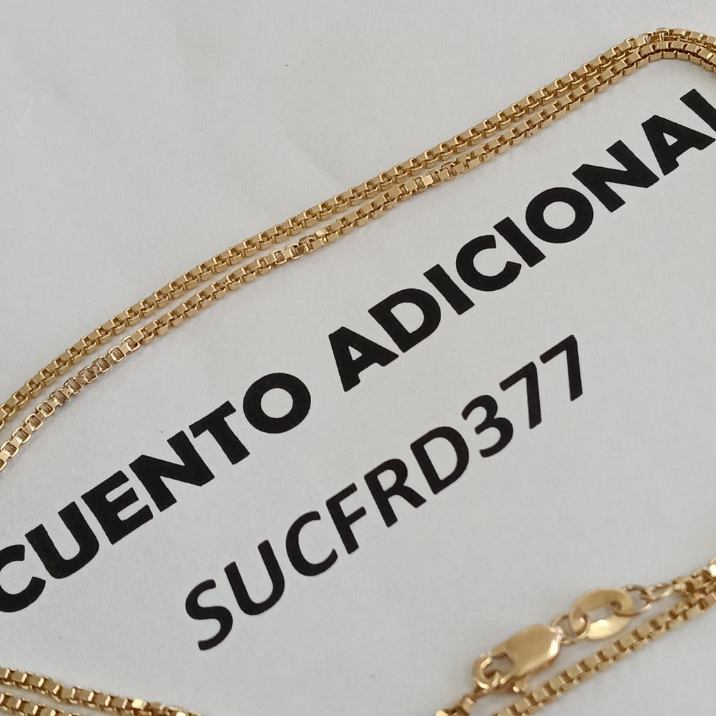 CADENA VENECIANA 7.1G 50 CM (NUEVO)