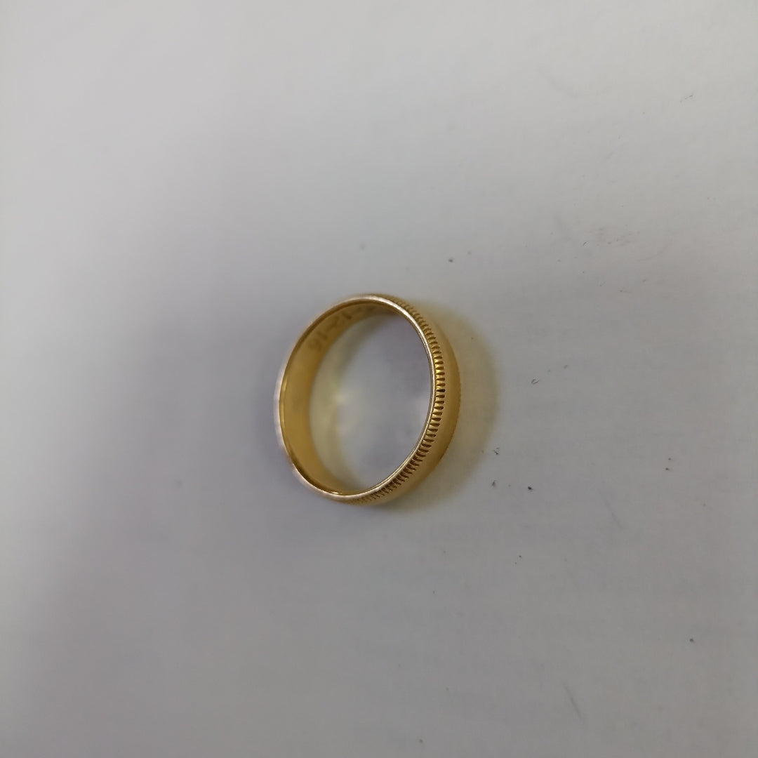 ARGOLLA ORO 14 K 3.4 GRMS (SEMINUEVO)