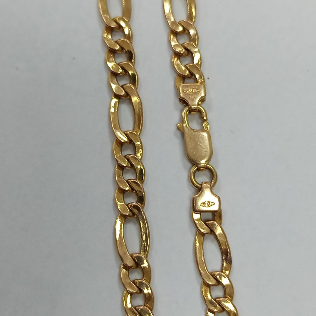 PULSERA ORO 14 K 4.6 GRMS (SEMINUEVO)