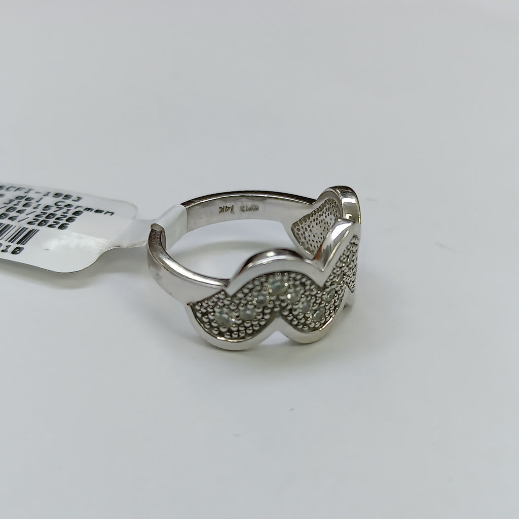ANILLITO ORO BLANCO 14 K 7.1 GRMS (SEMINUEVO)