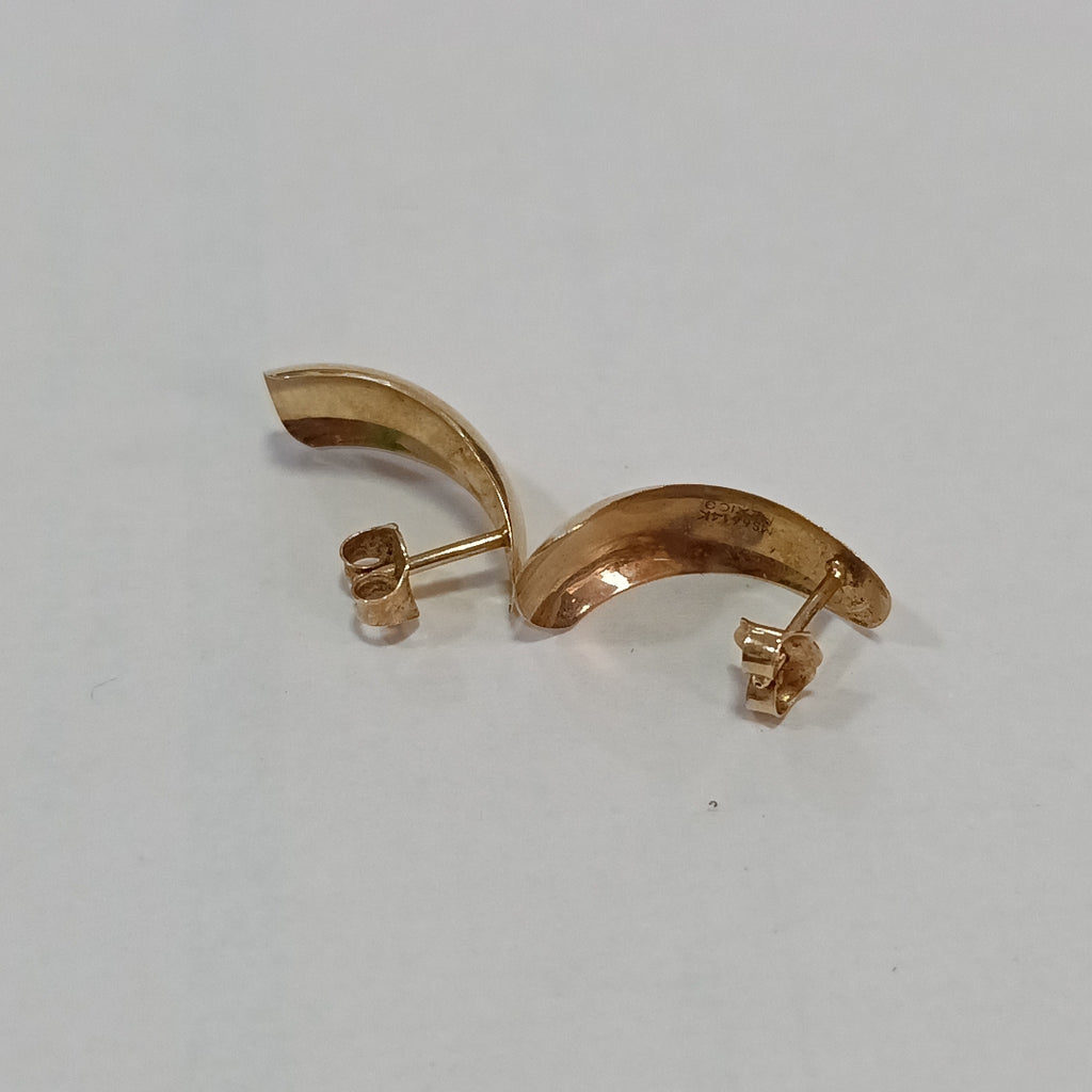 ARETES PAR ORO 14 K 1.4 GRMS (SEMINUEVO)