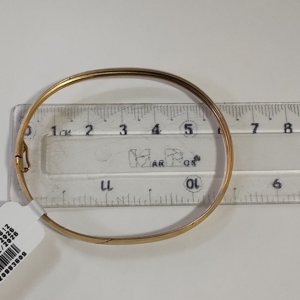 PULSERA RIGIDA ORO 14 K 5.9 GRMS (SEMINUEVO)