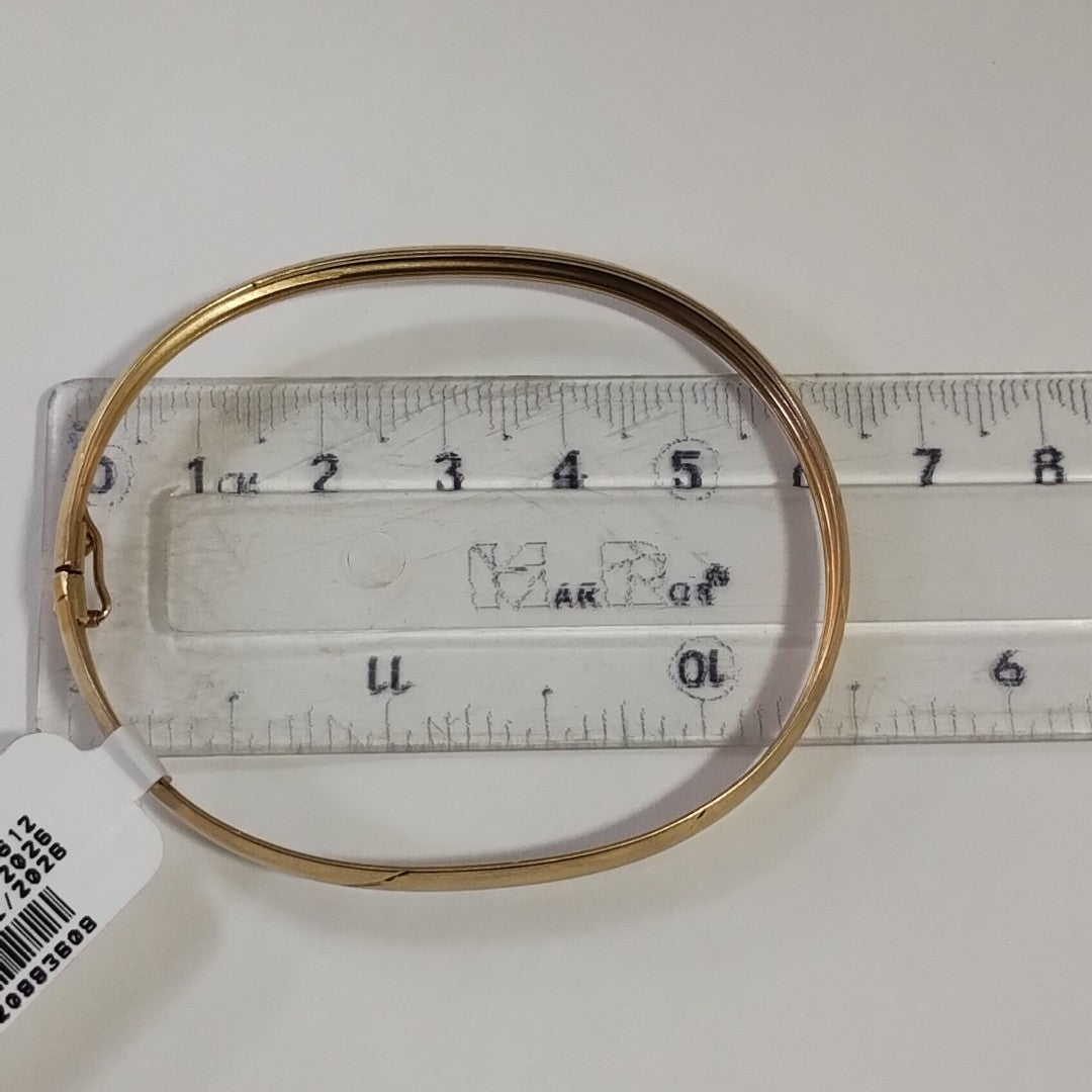 PULSERA RIGIDA ORO 14 K 5.9 GRMS (SEMINUEVO)