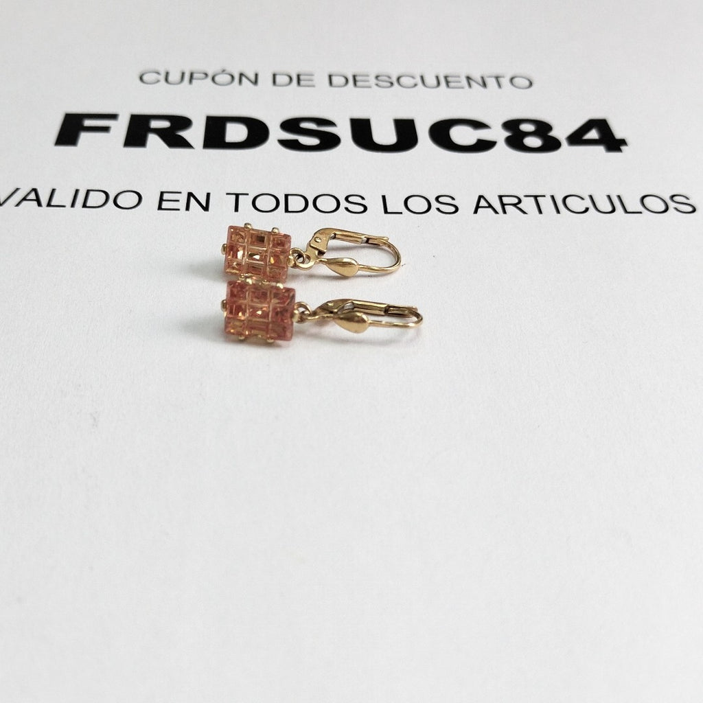 ARETES PAR ORO 14 K 4.1 GRMS (SEMINUEVO)
