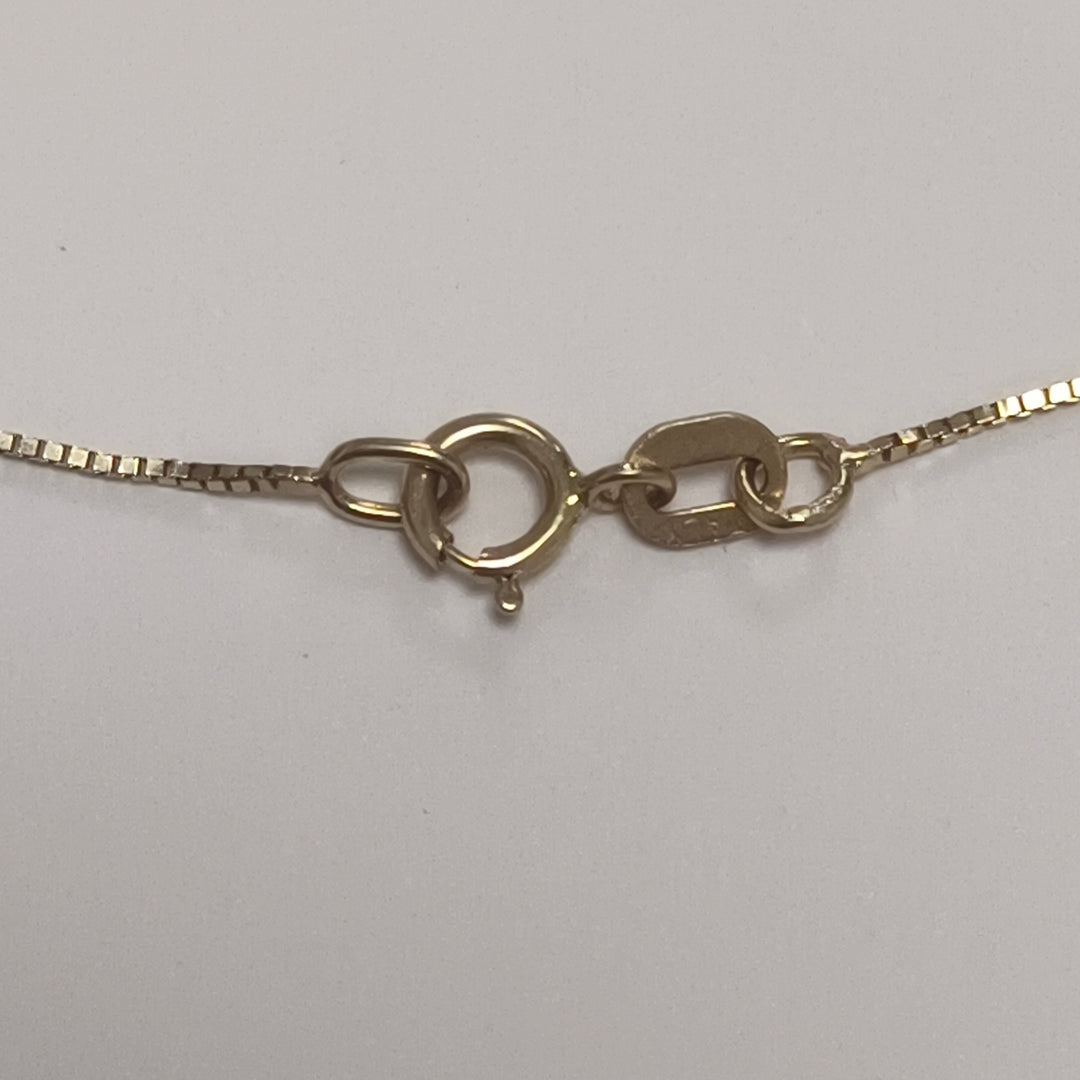 CADENA, DIJE ORO 14 K 1.9 GRMS (SEMINUEVO)