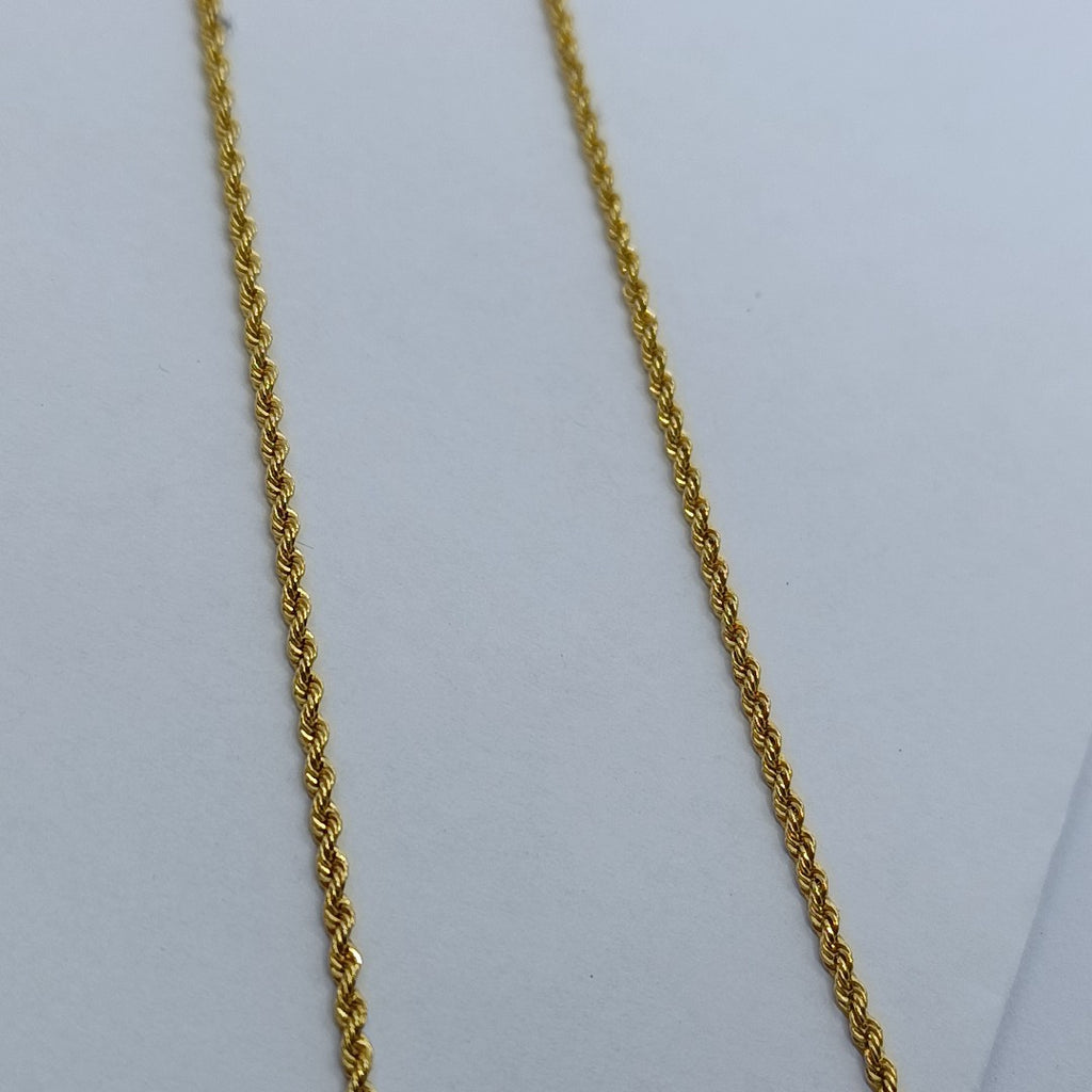 CADENA ORO 14 K 3.2 GRMS (SEMINUEVO)