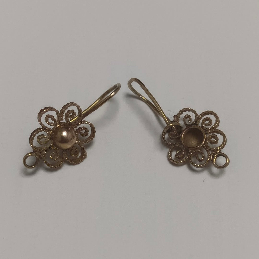 ARETES PAR ORO 10 K 1,50 GRMS (SEMINUEVO)