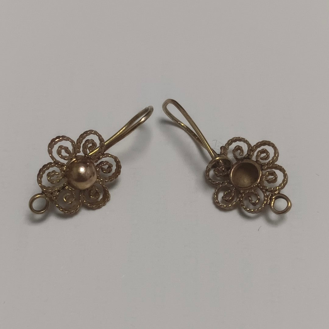 ARETES PAR ORO 10 K 1,50 GRMS (SEMINUEVO)