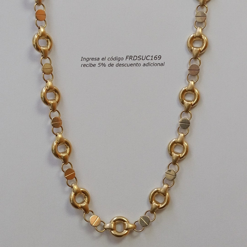 GARGANTILLA ORO 14 K 19.1 GRMS (SEMINUEVO)
