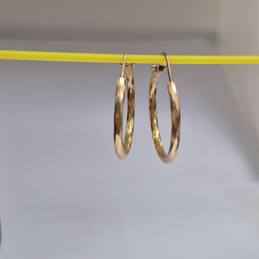 ARRACADAS PAR ORO 14 K 3 GRMS (SEMINUEVO)
