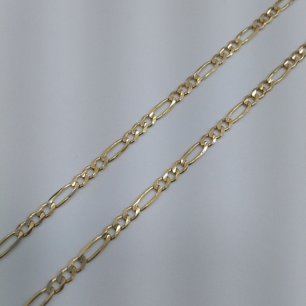 CADENAS 3X1 ORO 14K 60 CM 8.9 GR (NUEVO)