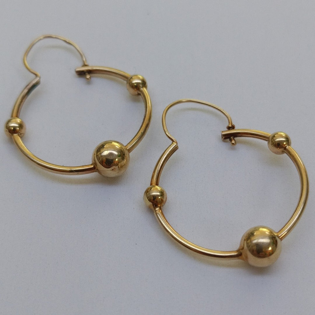 ARRACADAS PAR ORO 10 K 2,80 GRMS (SEMINUEVO)