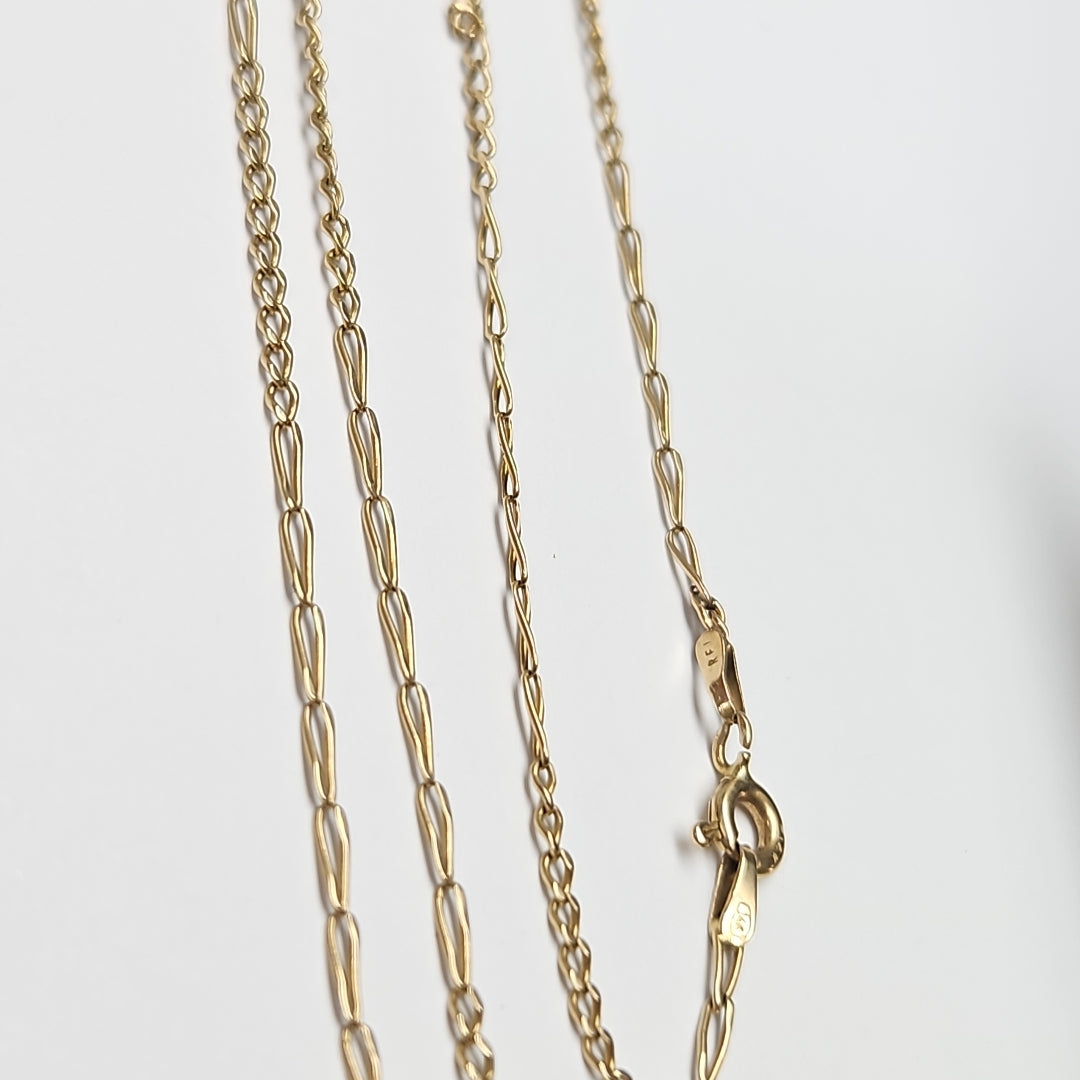 CADENA ORO 14 K 2.9 GRMS (SEMINUEVO)
