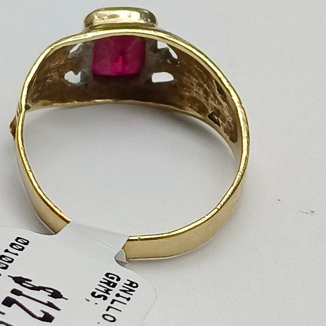 ANILLO ORO 10 K 3 GRMS (SEMINUEVO)