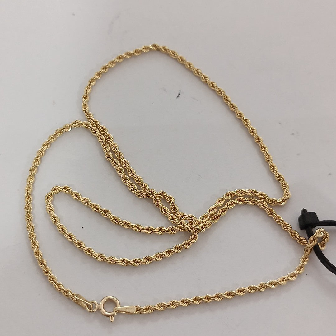 CADENA ORO 14 K 2.9 GRMS (SEMINUEVO)