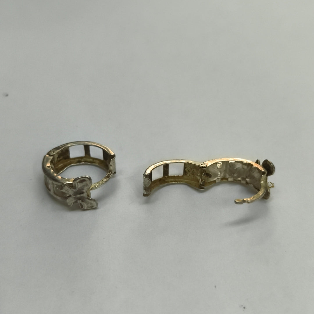 ARRACADAS PAR PLATA 1,90 GRMS (SEMINUEVO)