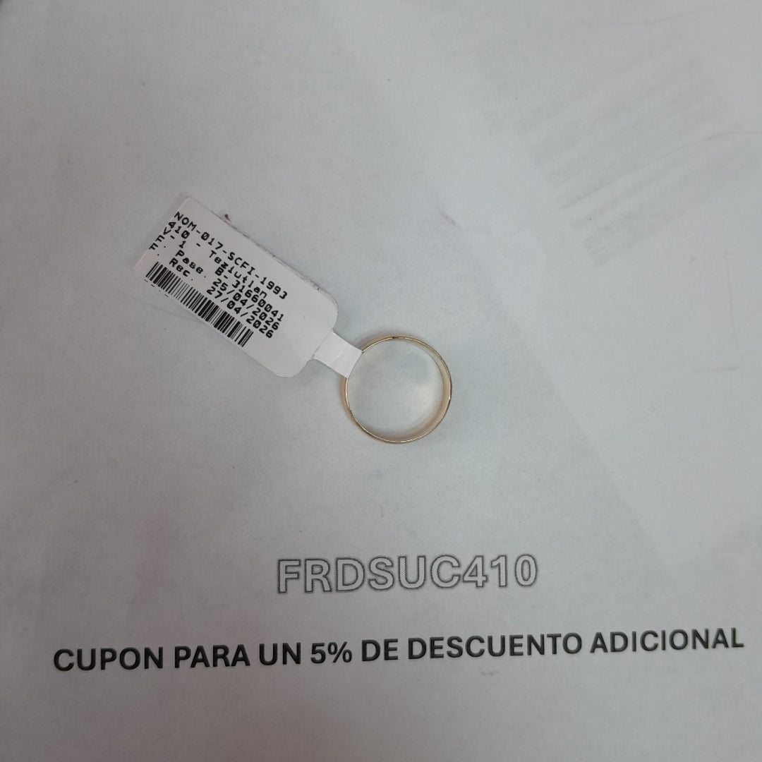 ARGOLLA ORO 14 K 2,20 GRMS (SEMINUEVO)