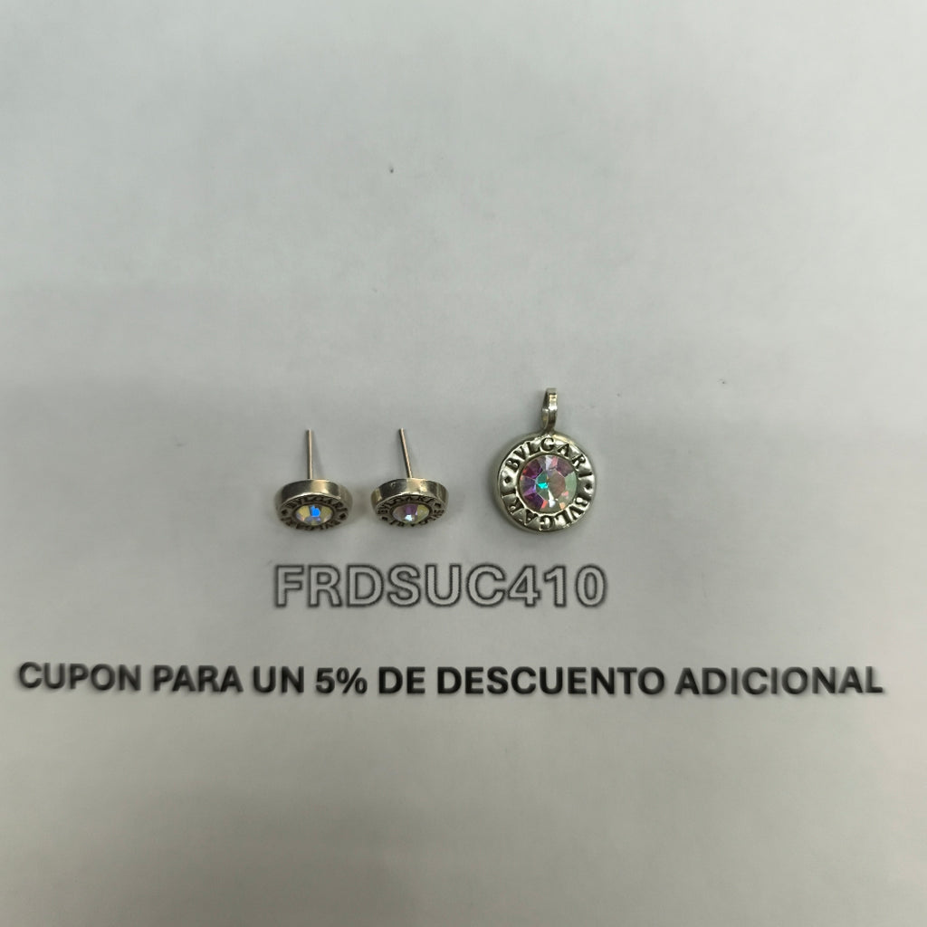 BROQUELES PAR,DIJE PLATA 2,50 GRMS (SEMINUEVO)