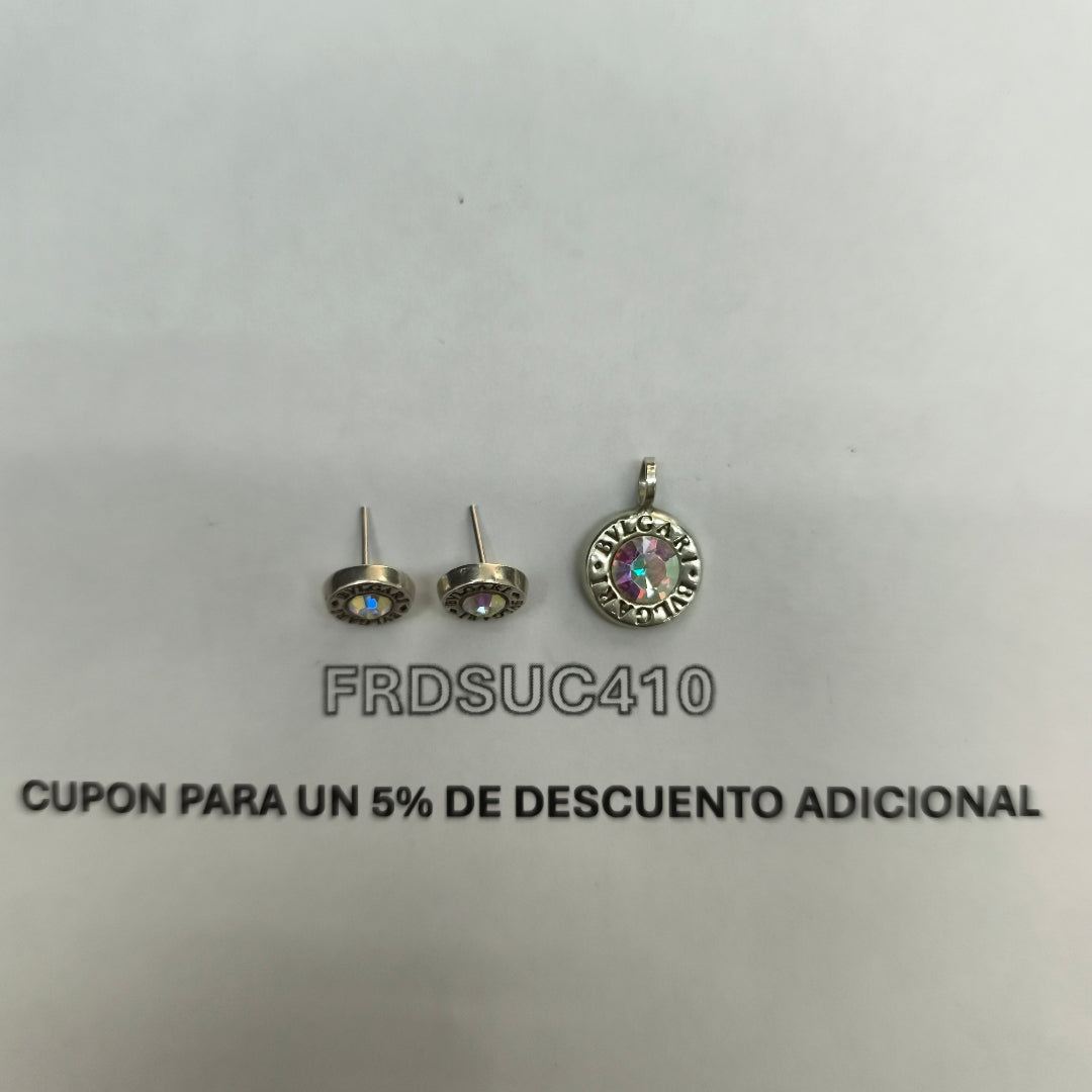 BROQUELES PAR,DIJE PLATA 2,50 GRMS (SEMINUEVO)