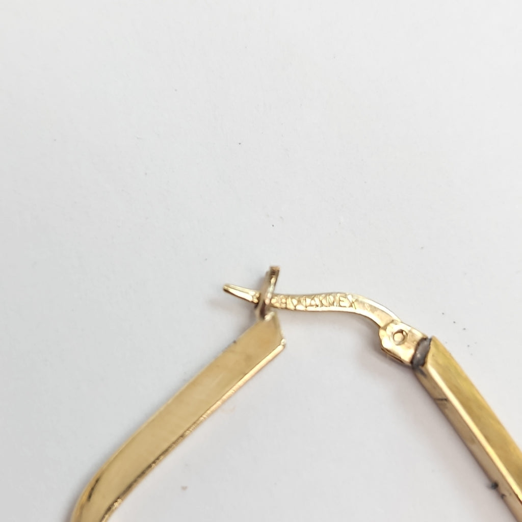 ARRACADAS PAR ORO 14 K 3,40 GRMS (SEMINUEVO)