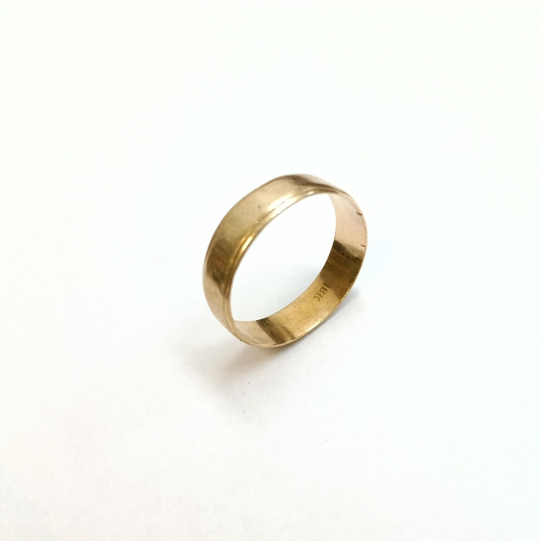 ARGOLLA ORO 18 K 4.8 GRMS (SEMINUEVO)