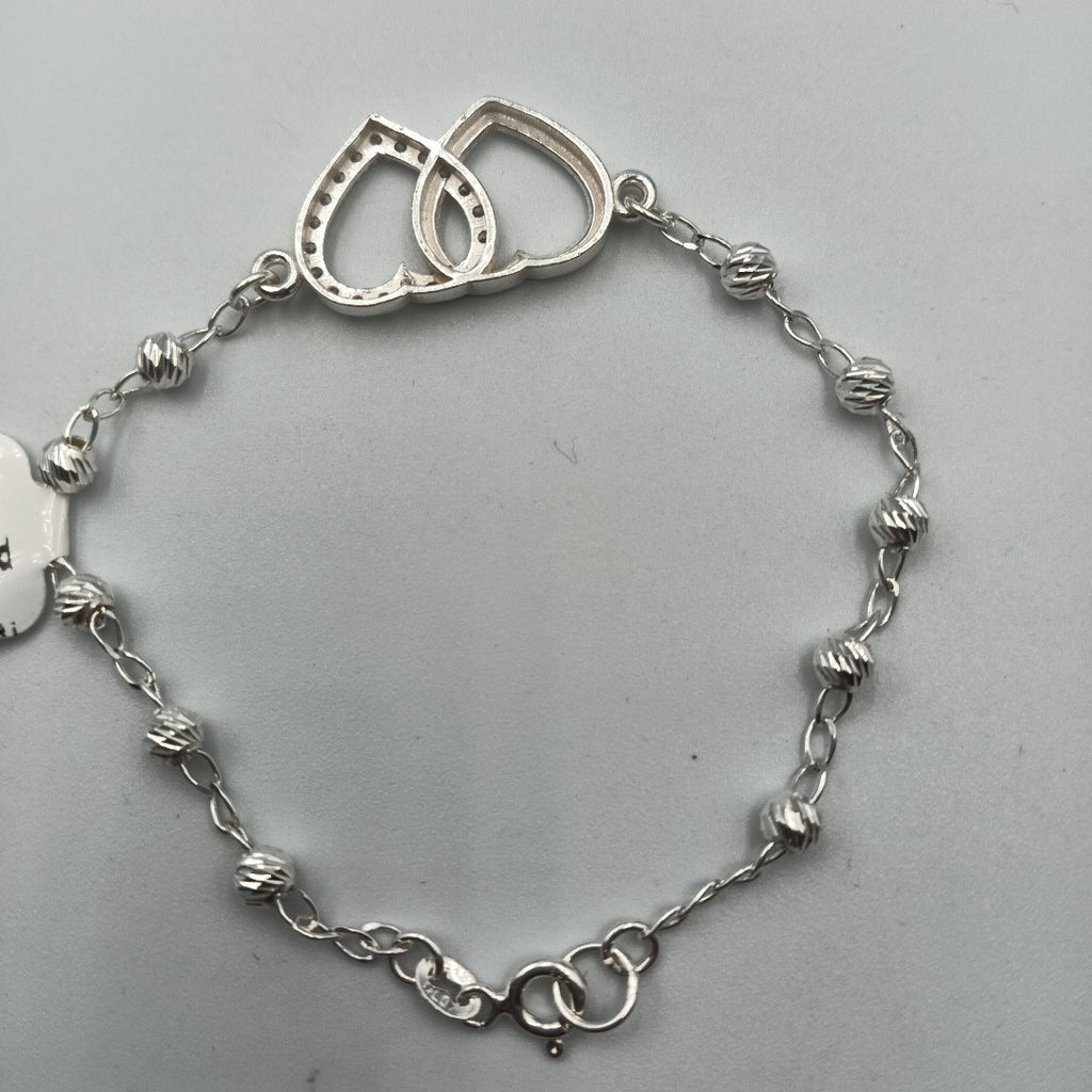 PULSERA TEJIDO TEJIDO ESPECIAL PLATA .925 18 CM 4.1 GR (NUEVO)