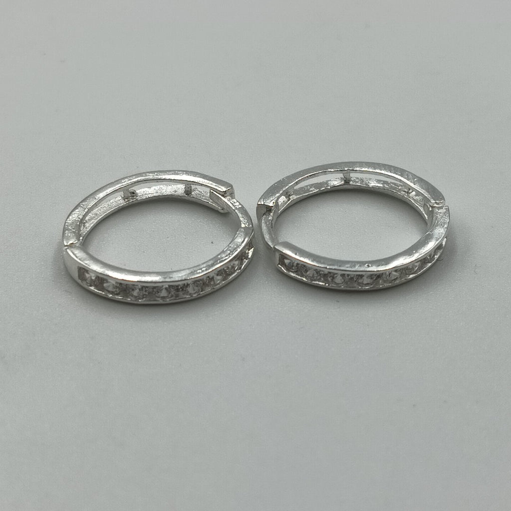ARRACADAS C/CIRCONIAS PLATA .925 2.1 GR (NUEVO)