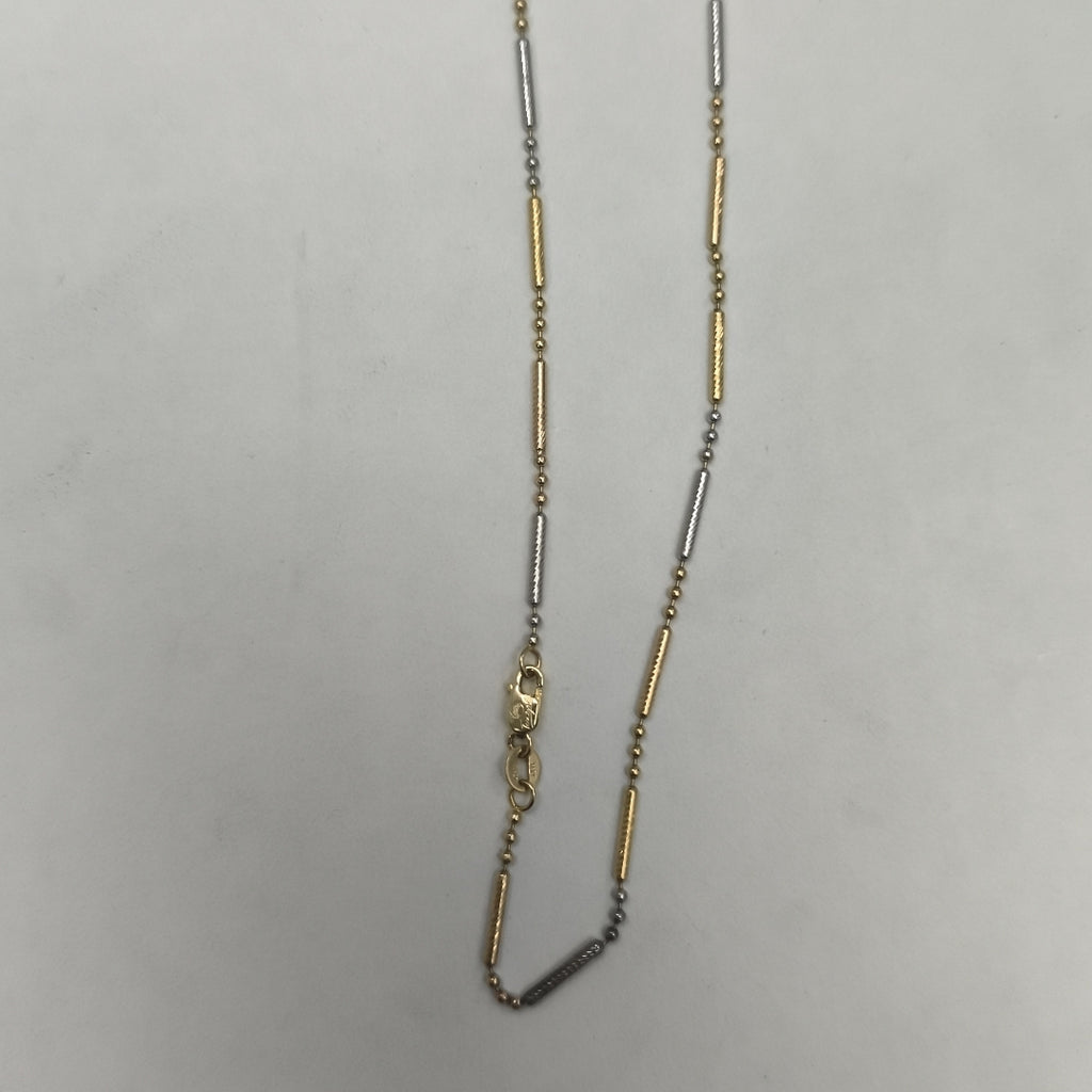 CADENA ORO, ORO COMBINADO 14 K 4.2 GRMS (SEMINUEVO)