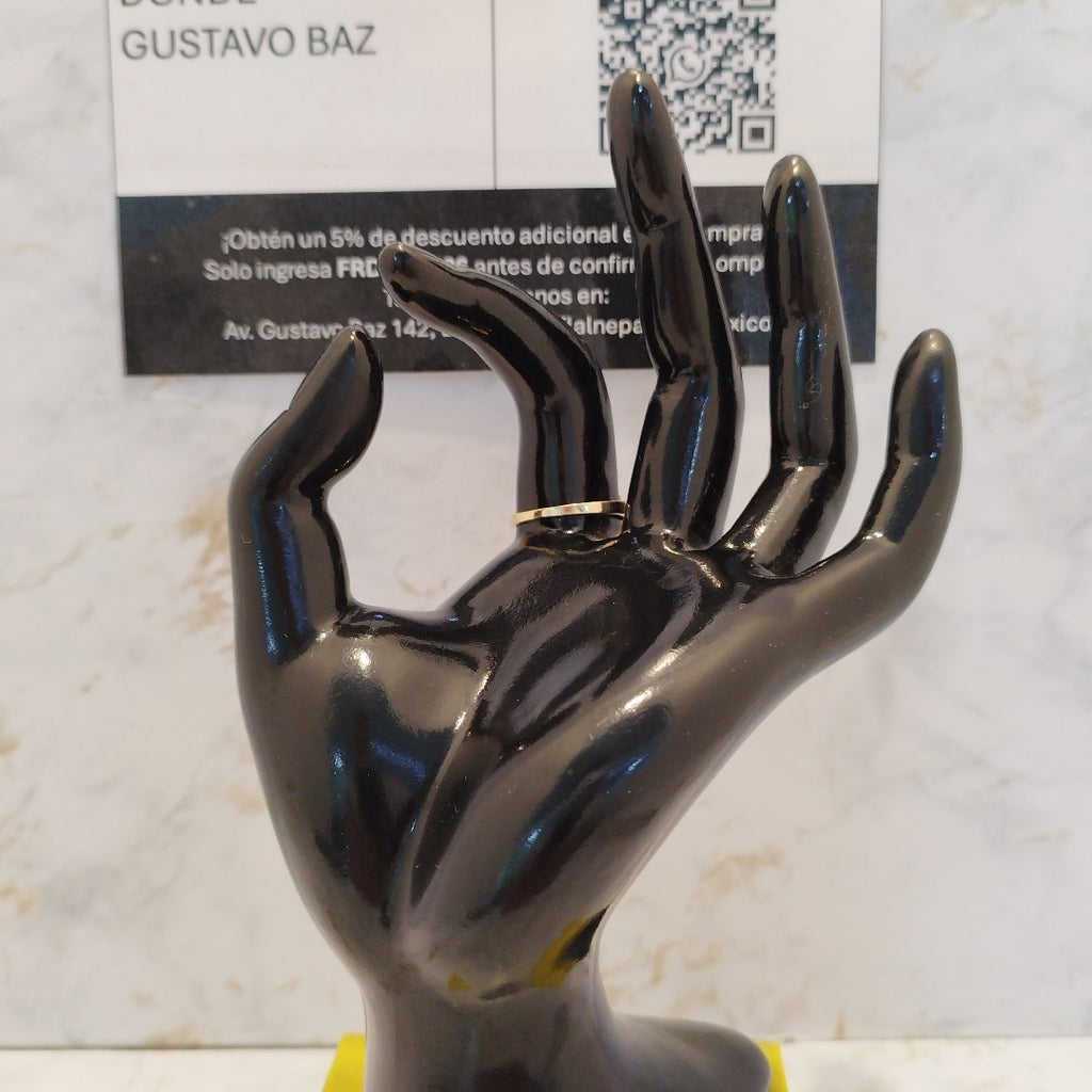 ANILLO DE GRADUACIÓN ORO 14 K 3.5 GRMS (SEMINUEVO)