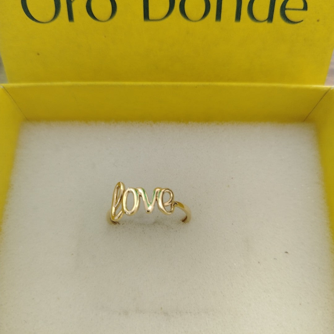 ANILLITO ORO 14 K 1.3 GRMS (SEMINUEVO)