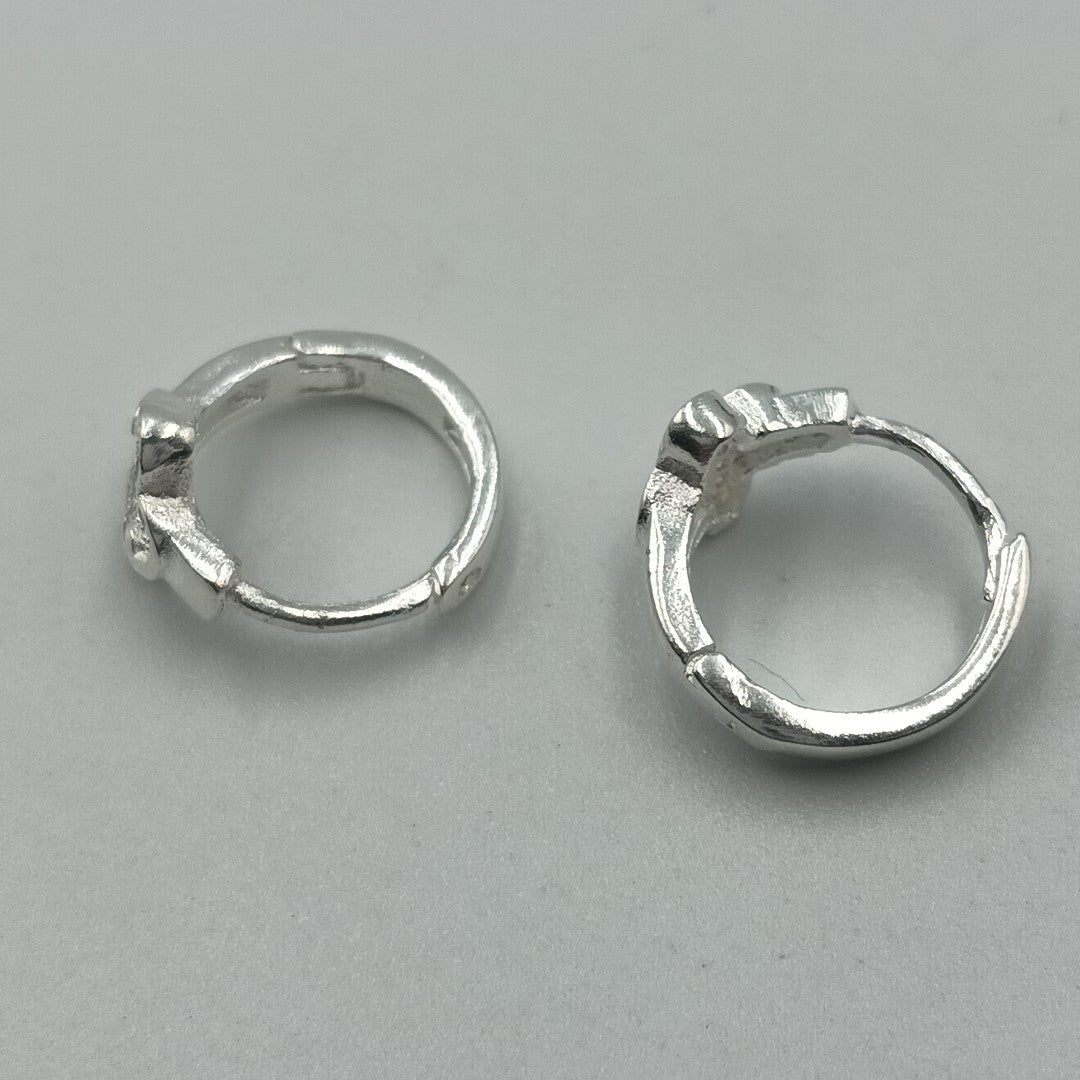 ARRACADAS C/CIRCONIAS PLATA .925 1.9 GR (NUEVO)