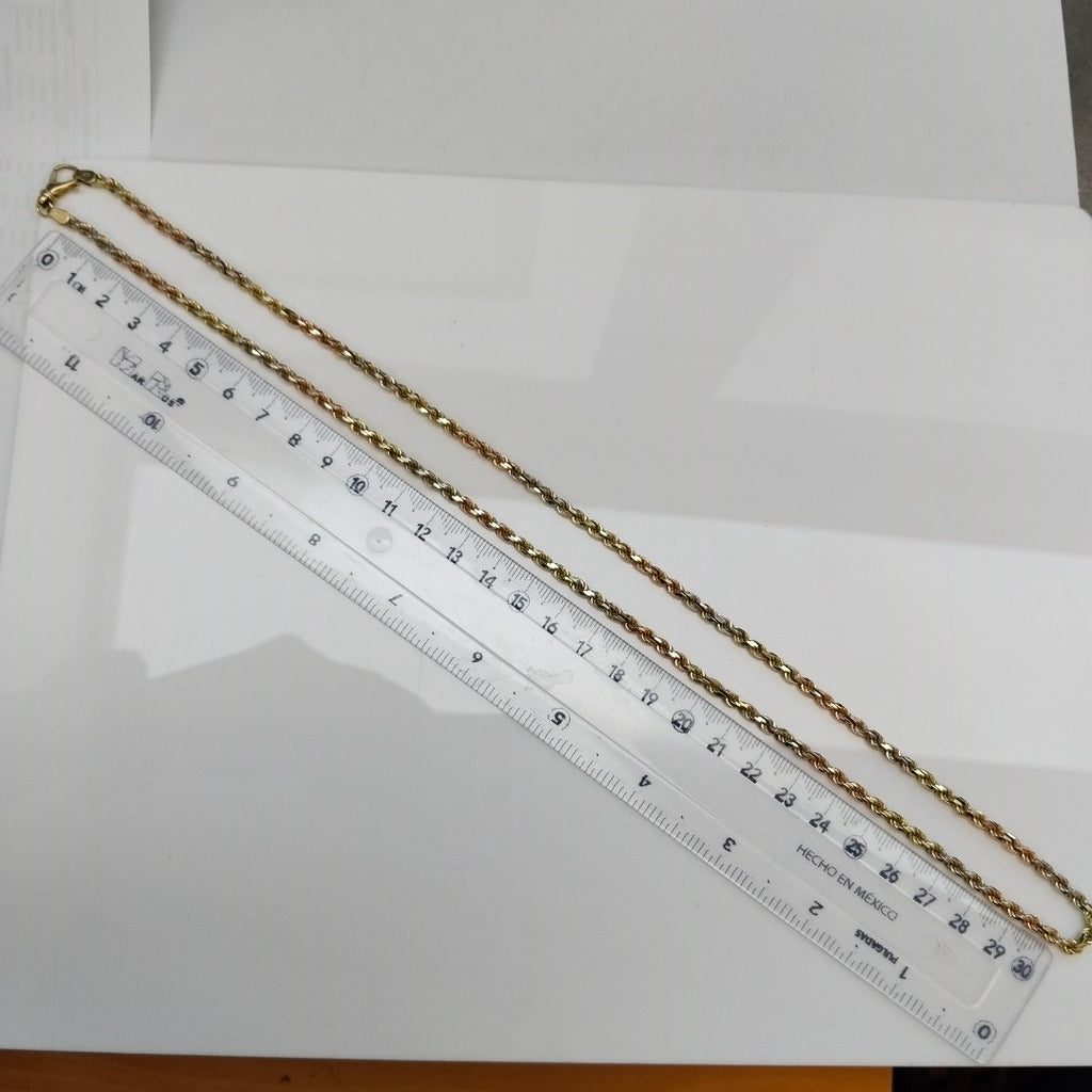 CADENA ORO COMBINADO 14 K 31,90 GRMS (SEMINUEVO)