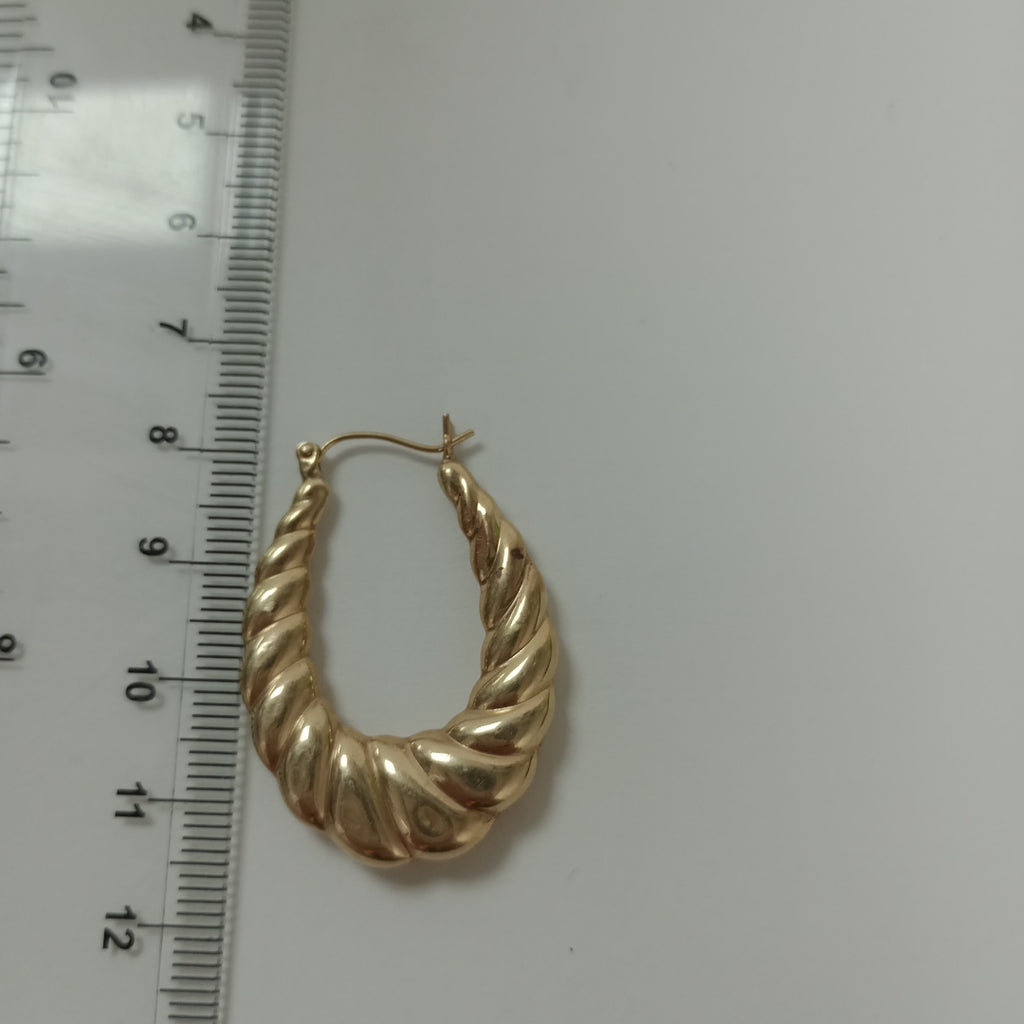 ARRACADAS PAR ORO 10 K 4,20 GRMS (SEMINUEVO)