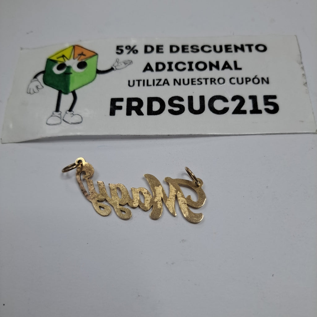 DIJE ORO 10 K 3.9 GRMS (SEMINUEVO)