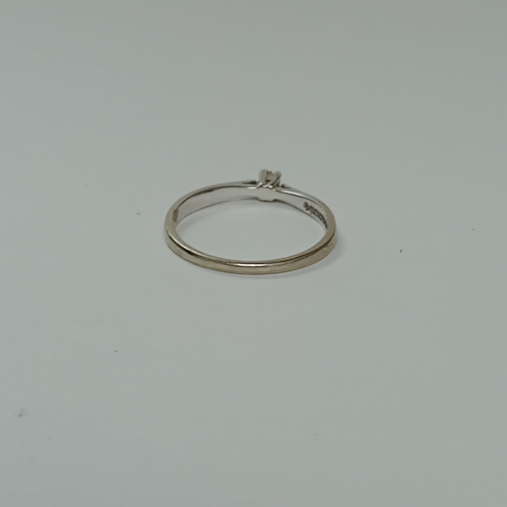ANILLITO ORO BLANCO 14 K 1,50 GRMS (SEMINUEVO)