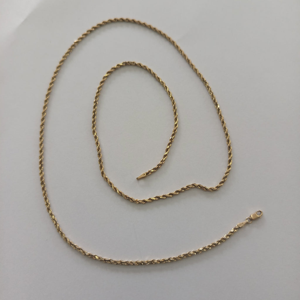 CADENA ORO 14 K 12.8 GRMS (SEMINUEVO)