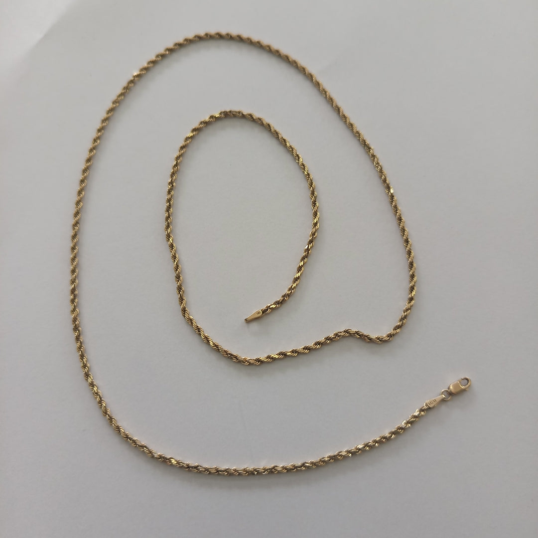 CADENA ORO 14 K 12.8 GRMS (SEMINUEVO)