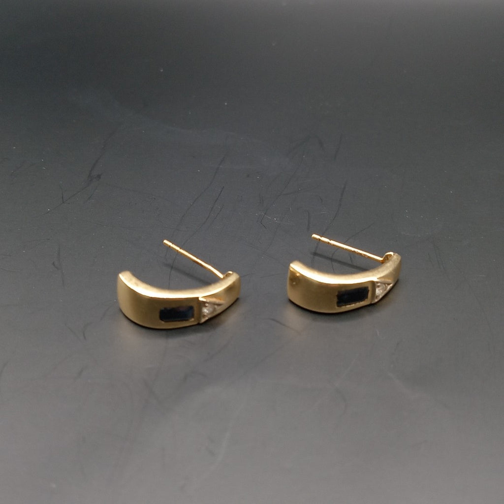 ARETES PAR ORO 14 K 3.7 GRMS (SEMINUEVO)