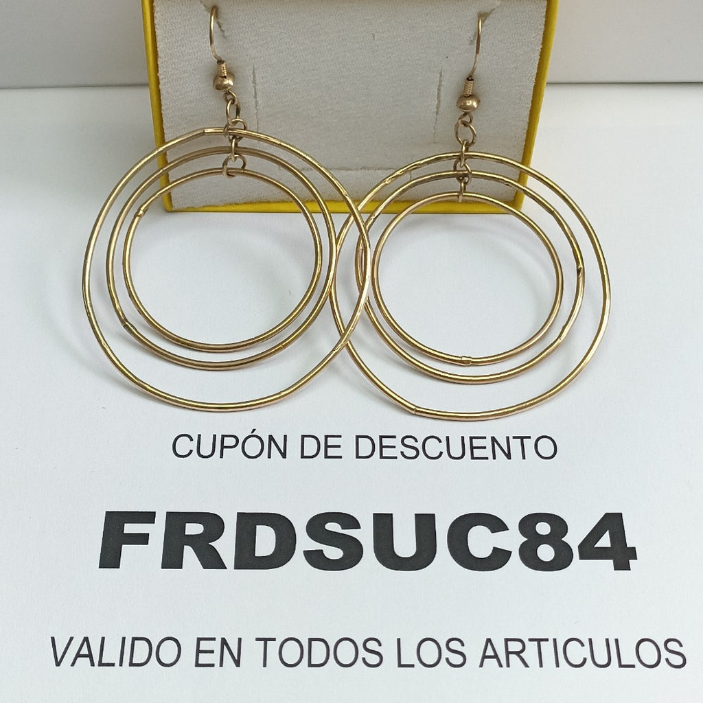 ARRACADAS PAR ORO 8 K 11,70 GRMS (SEMINUEVO)