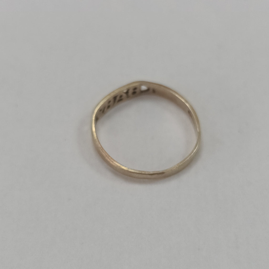 ANILLO ORO 8 K 0.8 GRMS (SEMINUEVO)