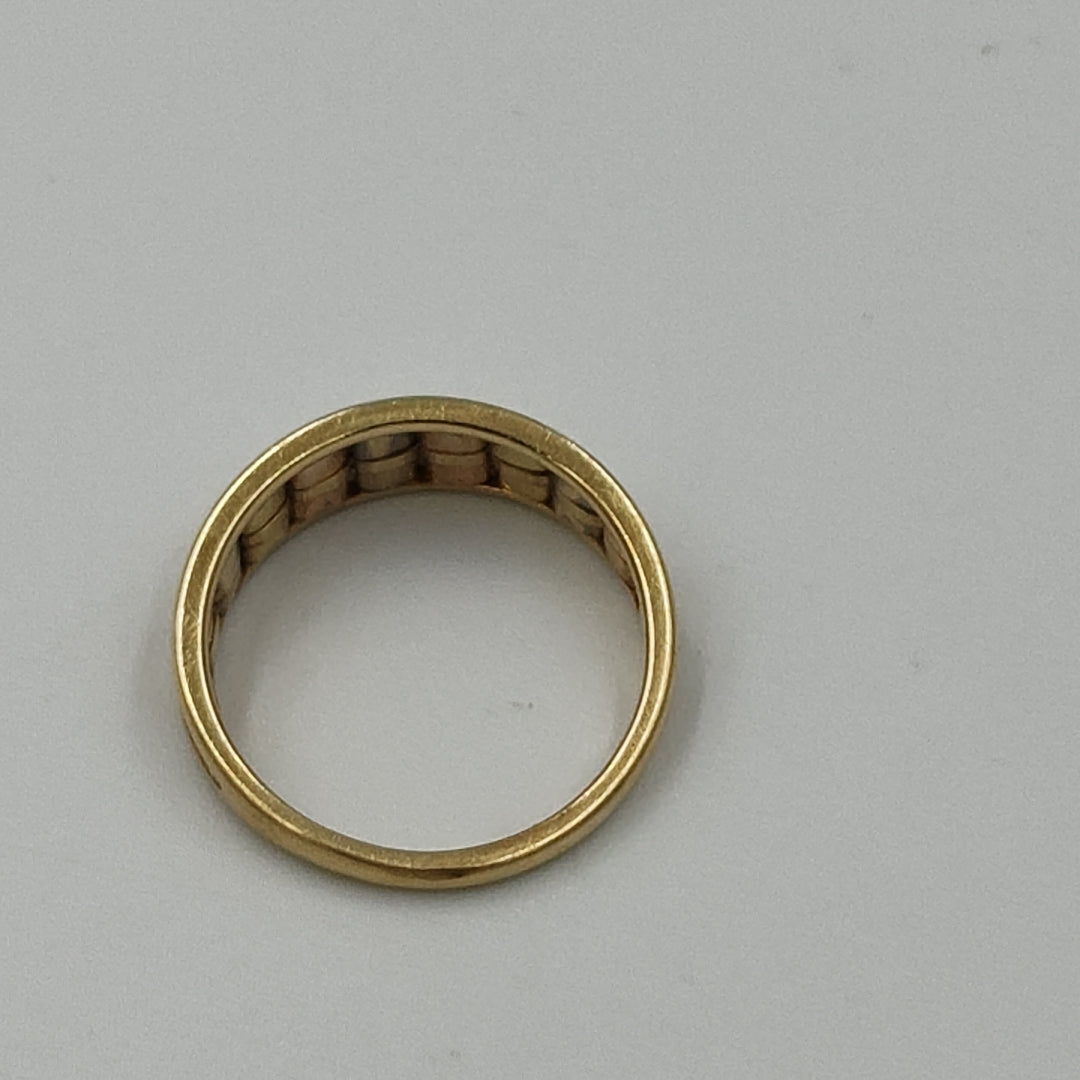 ANILLITO ORO, ORO COMBINADO 14 K 3.1 GRMS (SEMINUEVO)