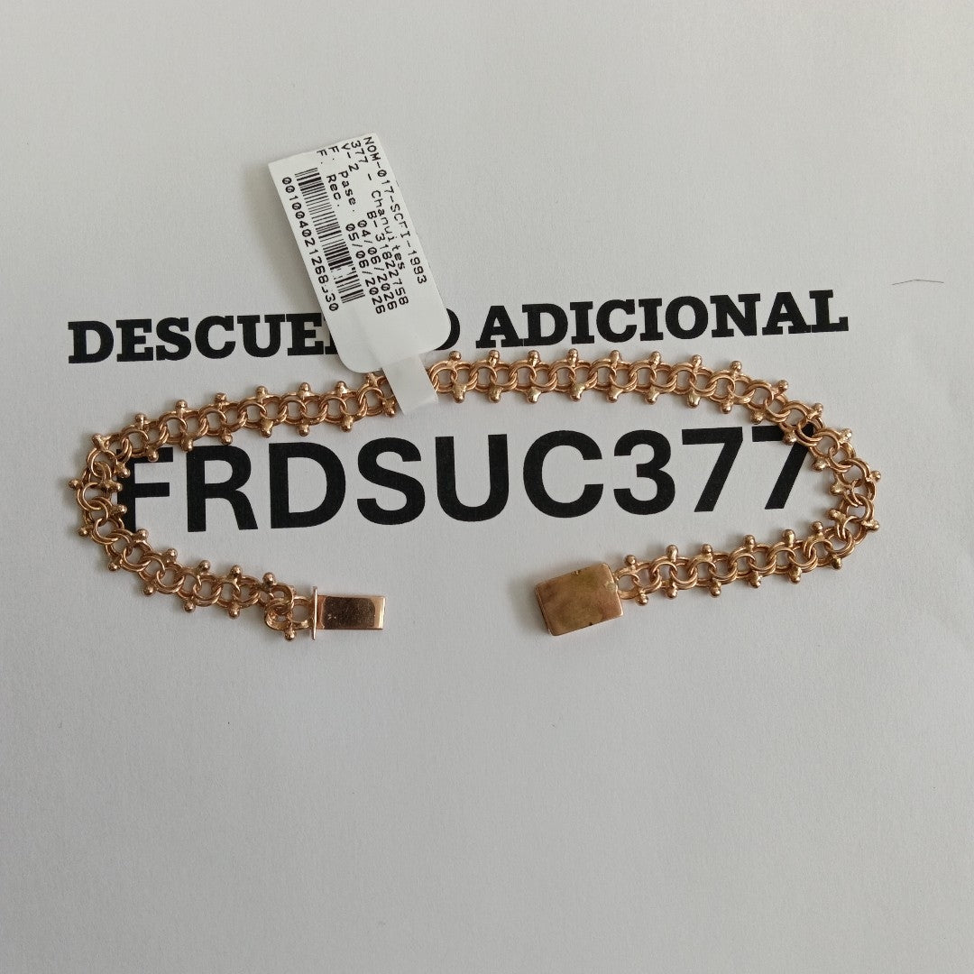 PULSERA ORO 10 K 7.4 GRMS (SEMINUEVO)