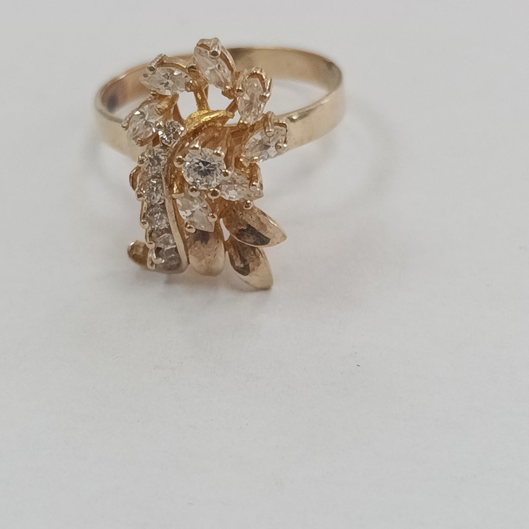 ANILLO ORO 10 K 4.7 GRMS (SEMINUEVO)