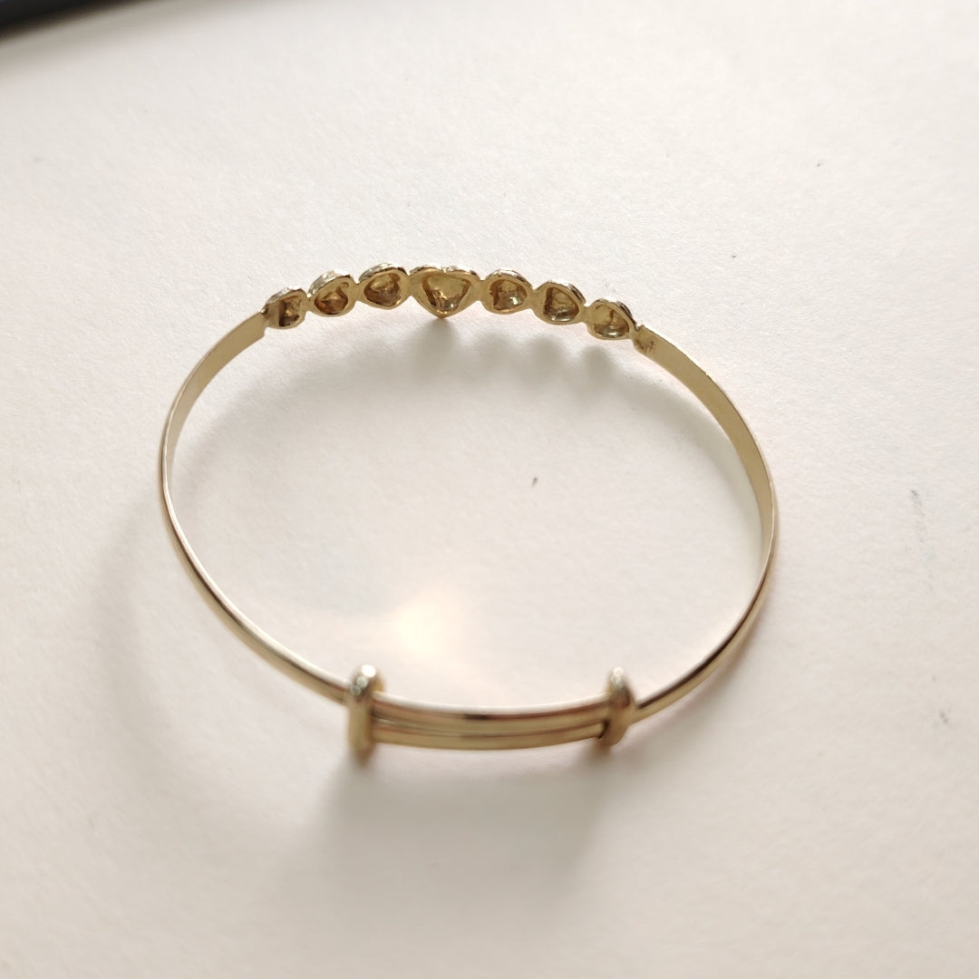 PULSERA RIGIDA ORO 10 K 4,30 GRMS (SEMINUEVO)