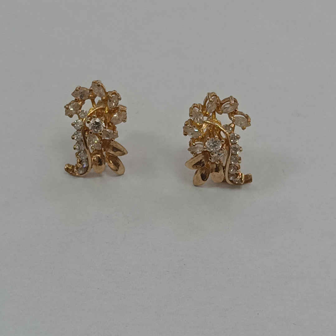 ARETES PAR ORO 10 K 5.4 GRMS (SEMINUEVO)