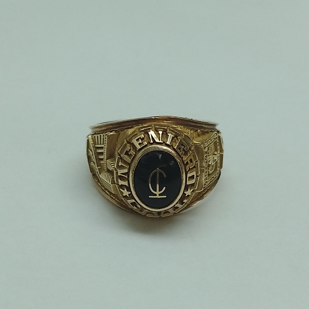ANILLO ORO 10 K 14.5 GRMS (SEMINUEVO)