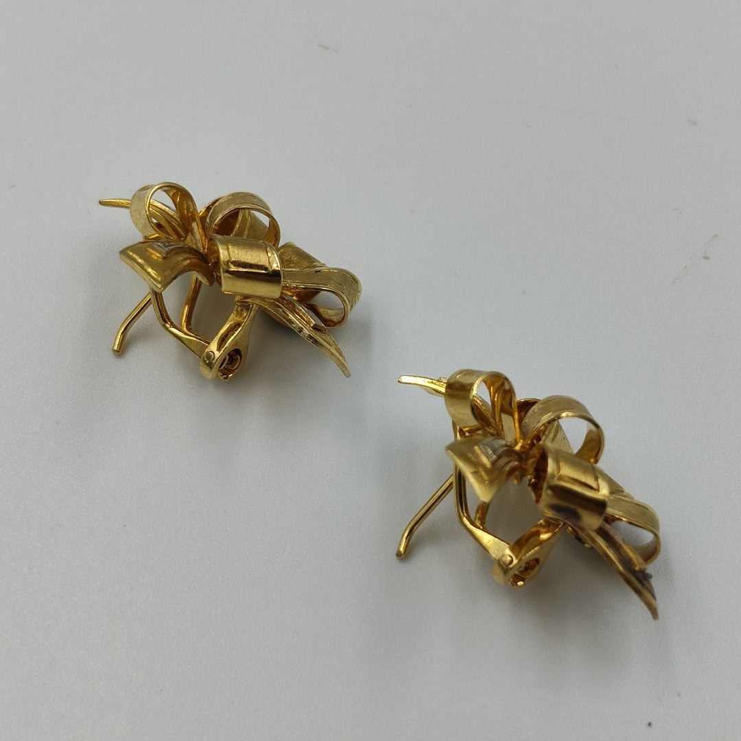 ARETES PAR ORO 14 K 8,80 GRMS (SEMINUEVO)